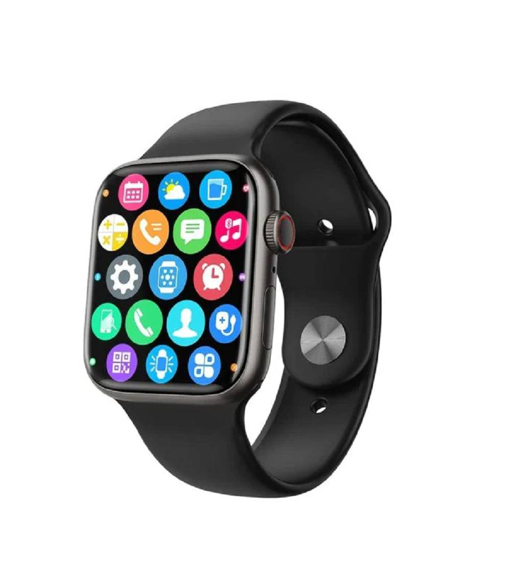 Reloj T500 Plus Pro + Audifonos negro
